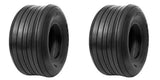 LOT OF TWO (2 15X6.00-6 15x6.00x6 6 ply Rated Tubeless Rib Tires HEAVY DUTY